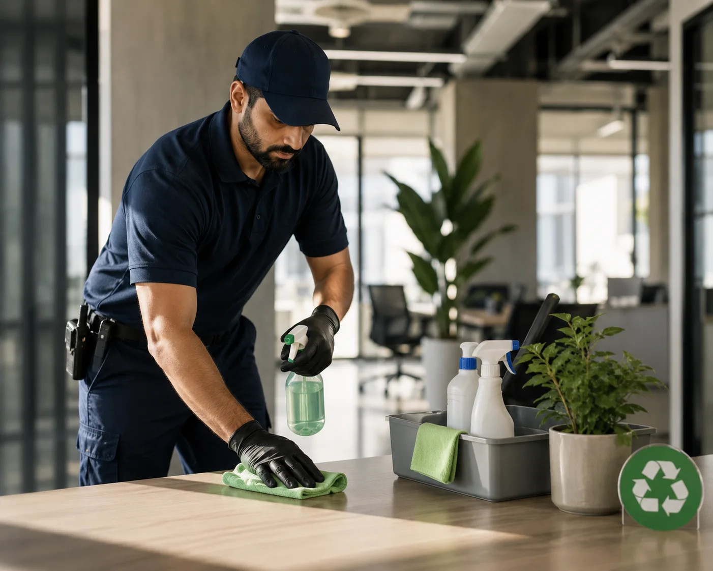 Metrospec environmental policy: eco-friendly, sustainable cleaning practices