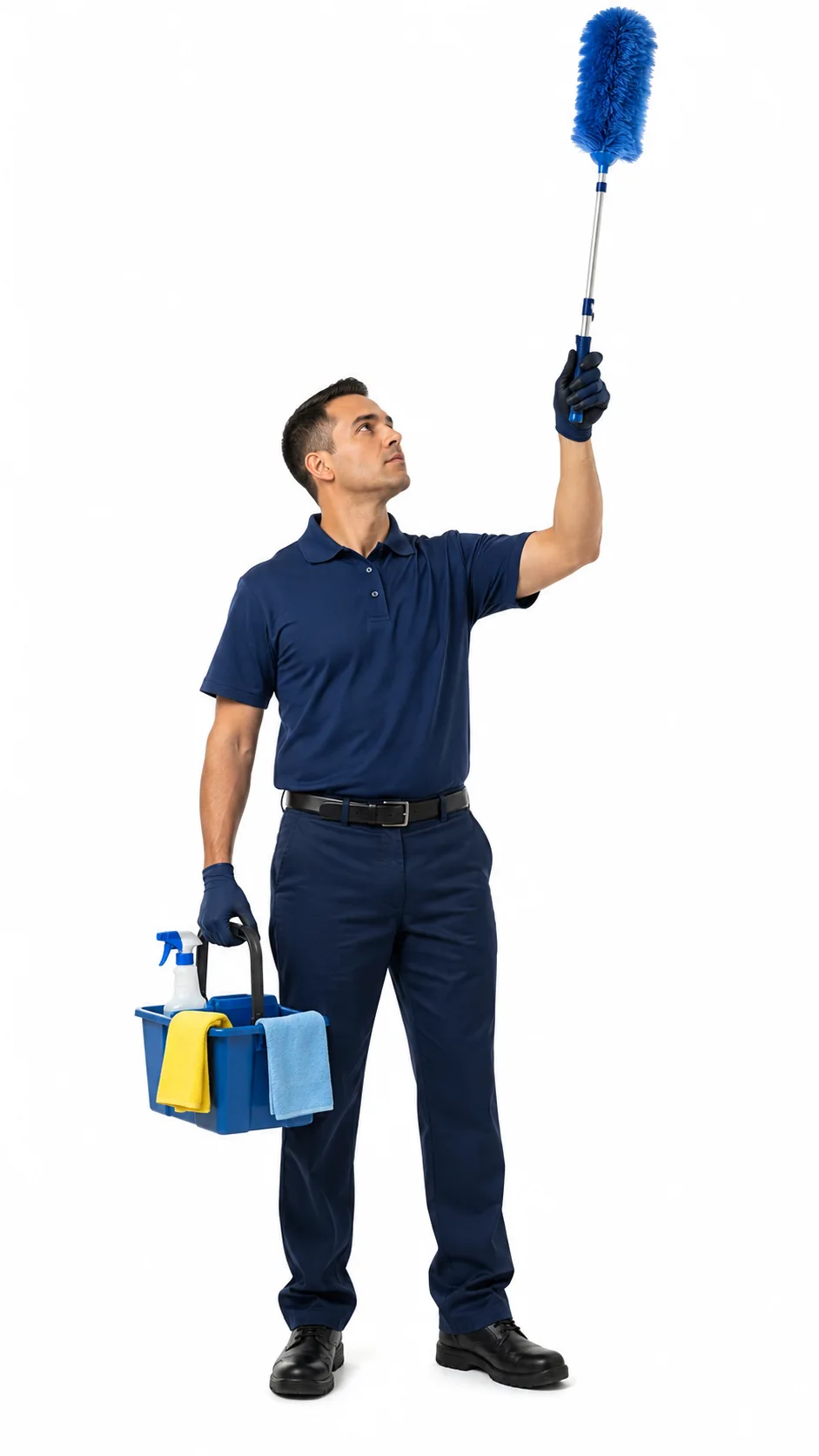 Metrospec professional cleaning technician at work