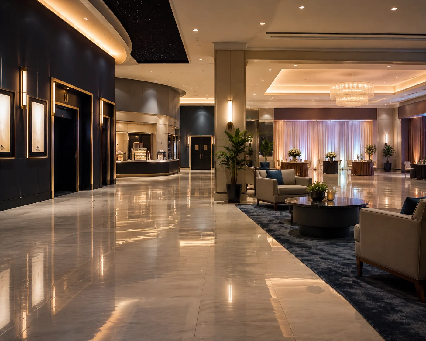 Metrospec cinema and reception hall cleaning technician in Montreal