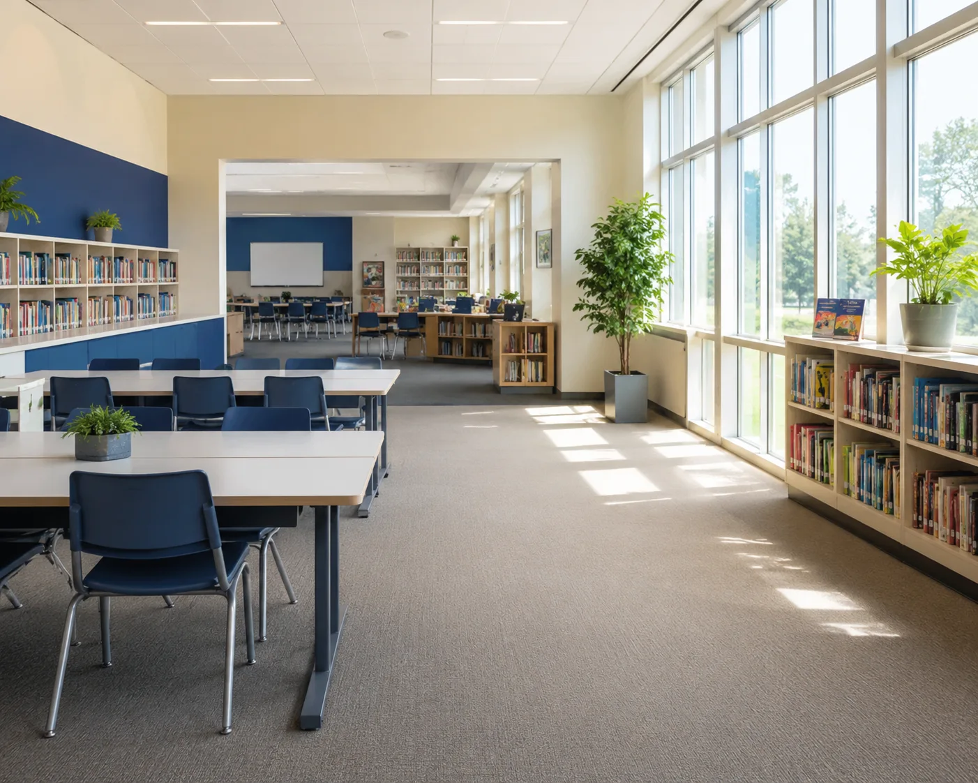 Metrospec school and library cleaning technician in Montreal